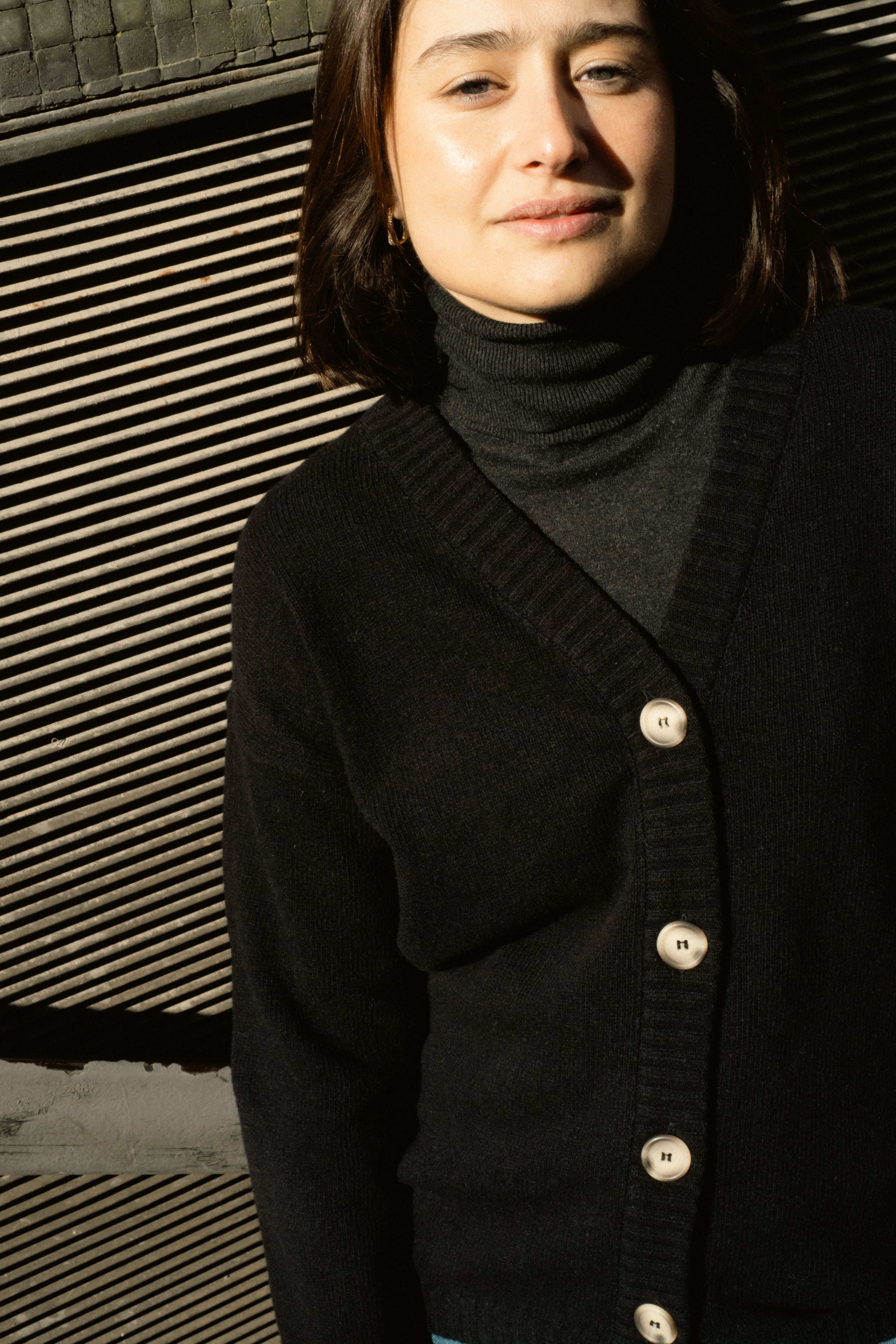 Rustic Lambswool Cardigan