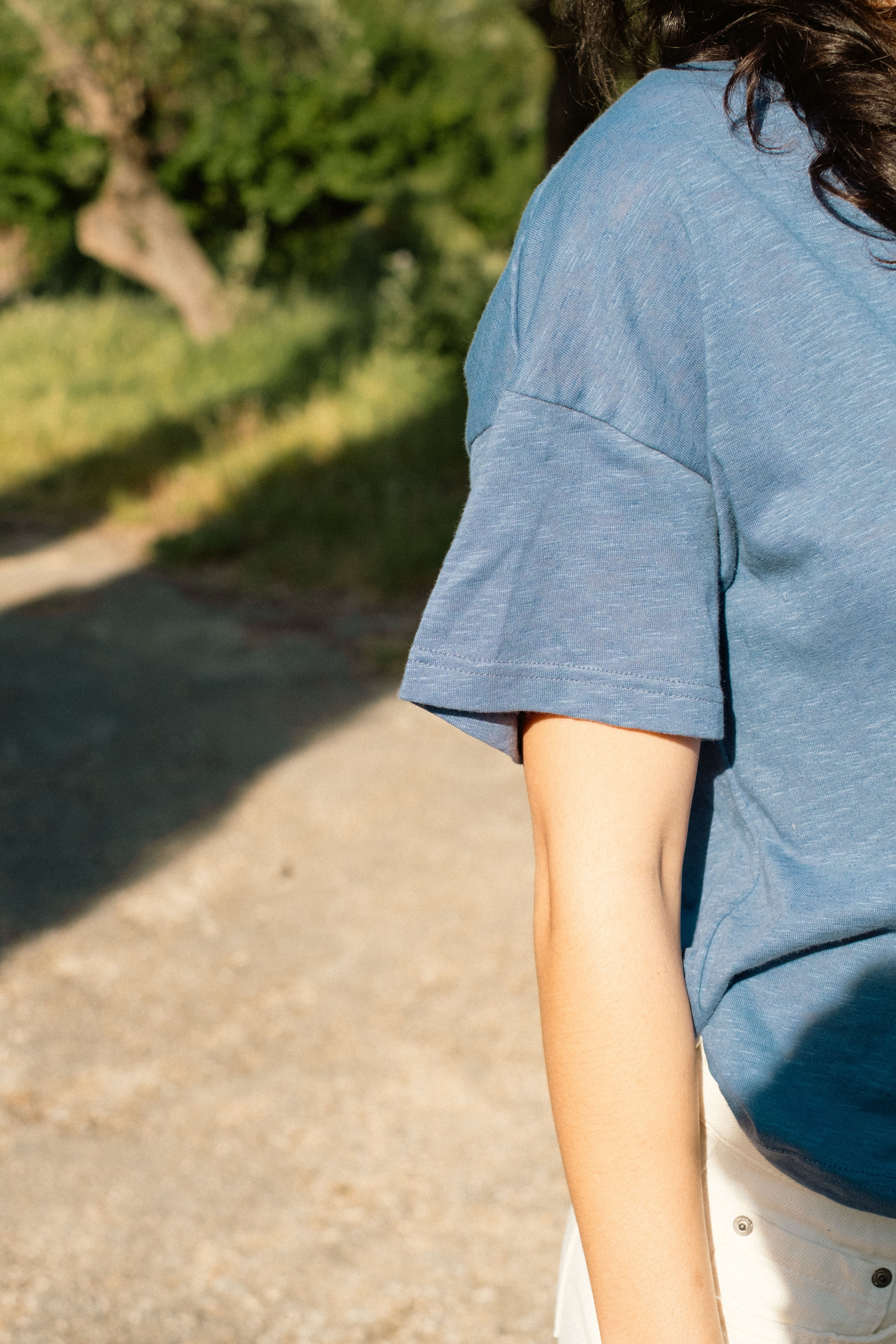 Oversized Linen Top