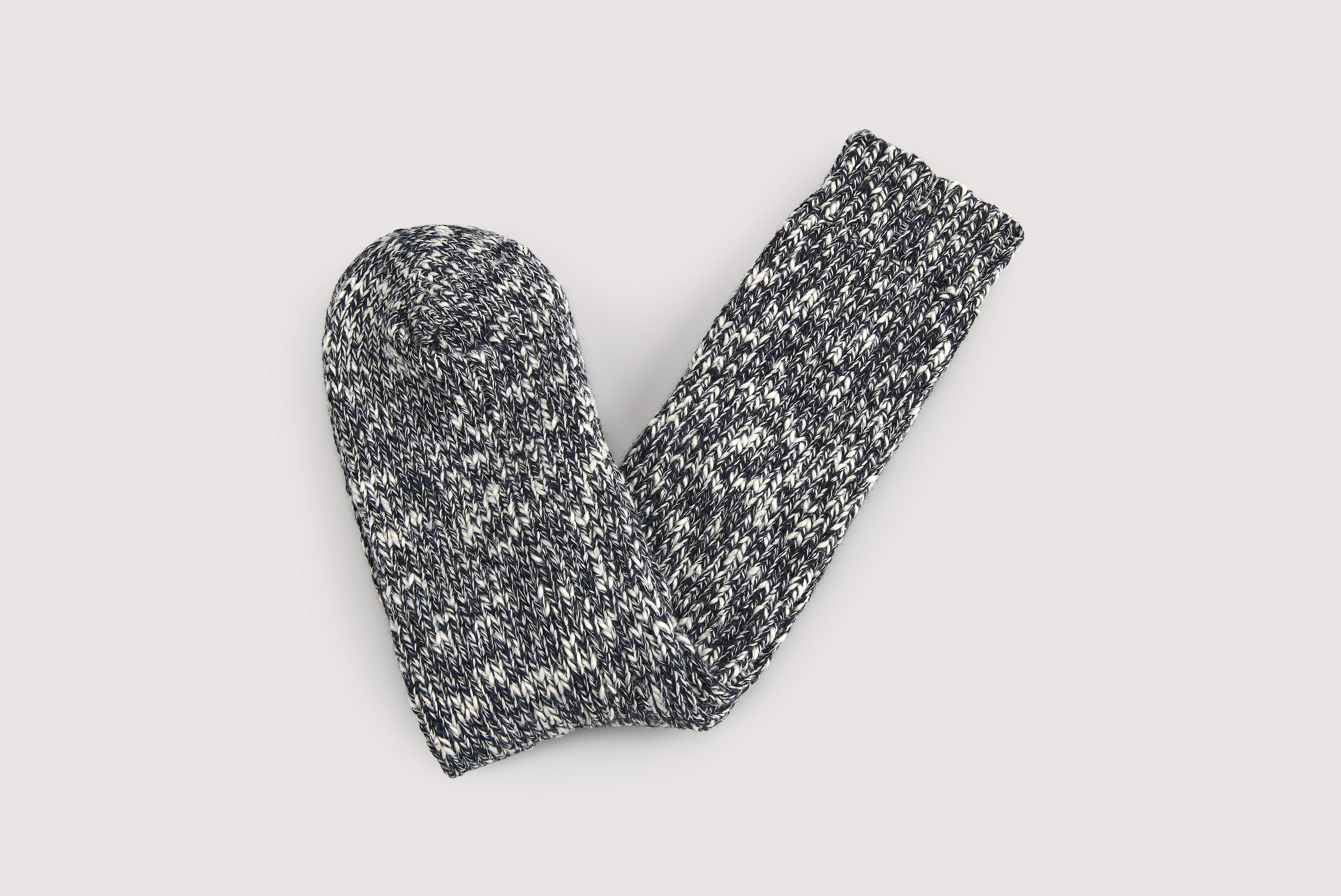 Meias de Lã Texturadas