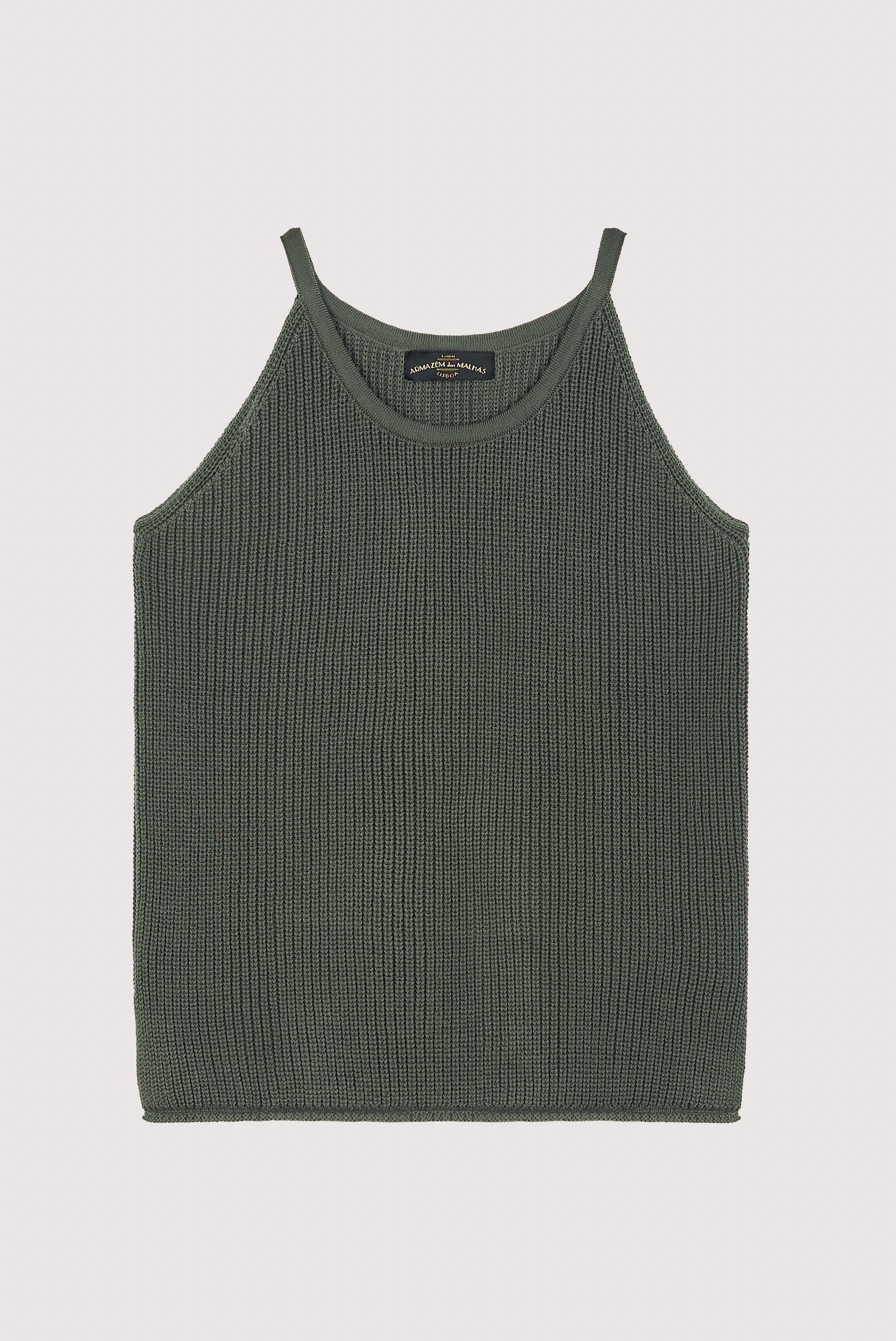 Top de algodão estilo halter