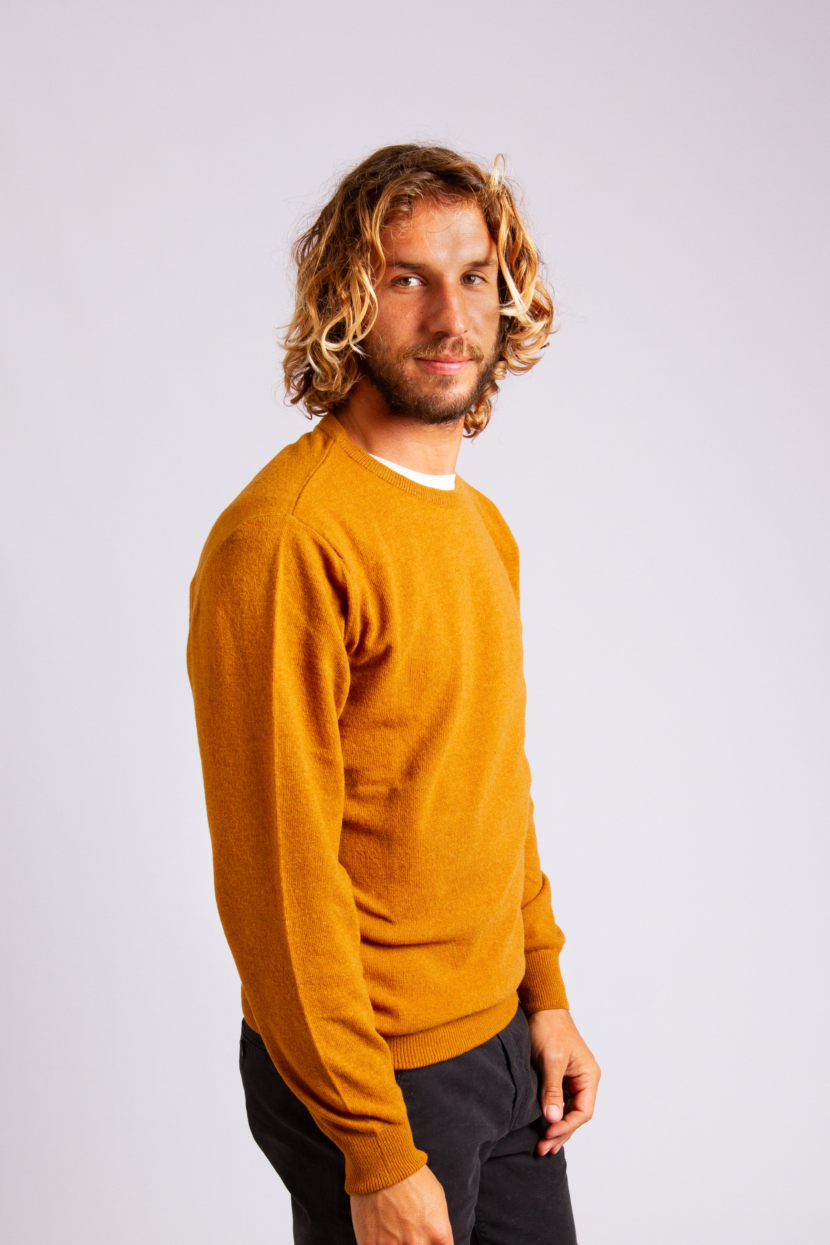 Classic Lambswool Crew-Neck Sweater