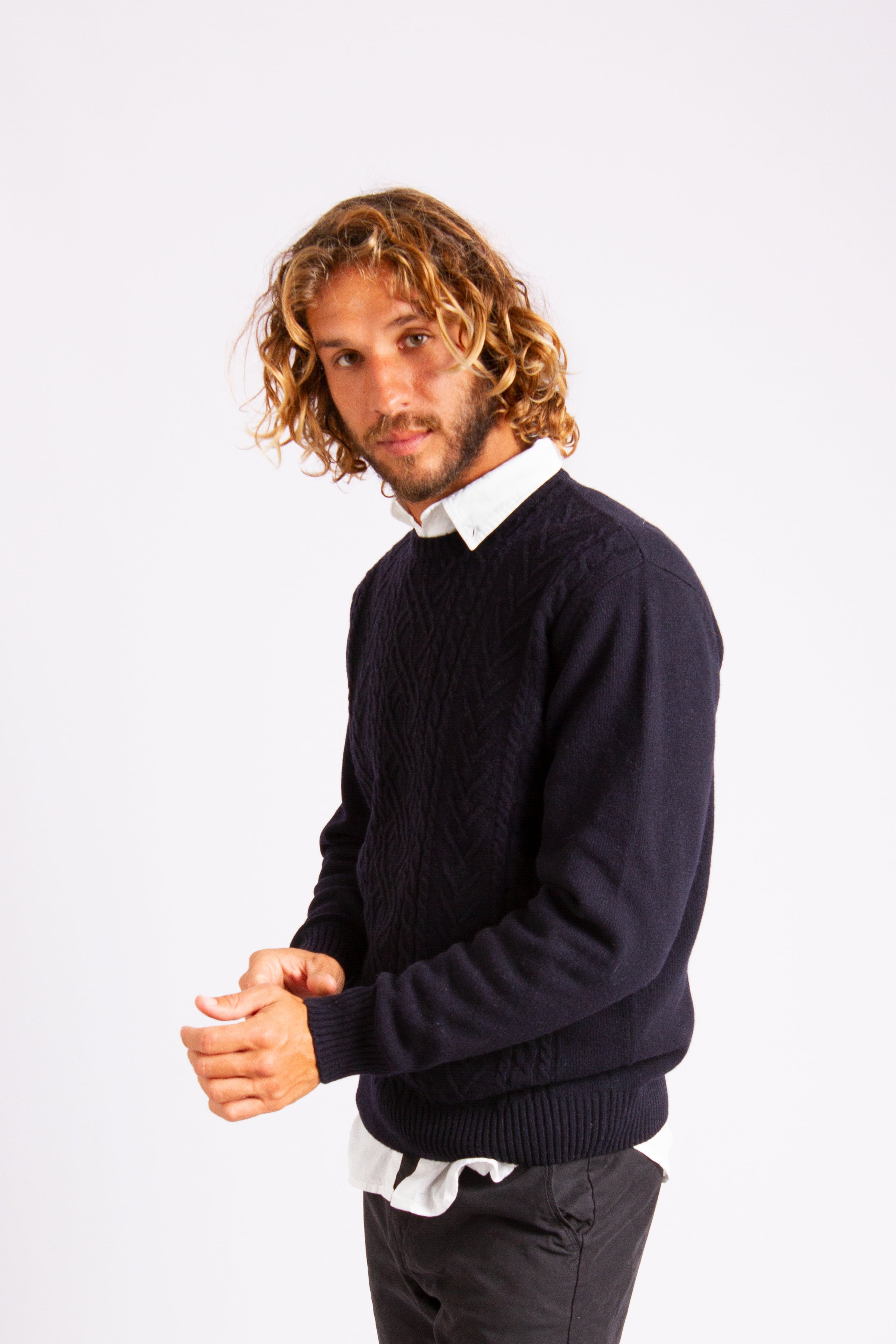 Fisherman Lambswool Sweater