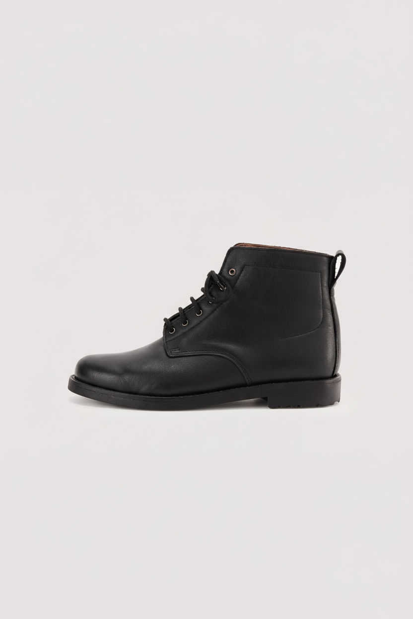 Botas pretas - vista lateral